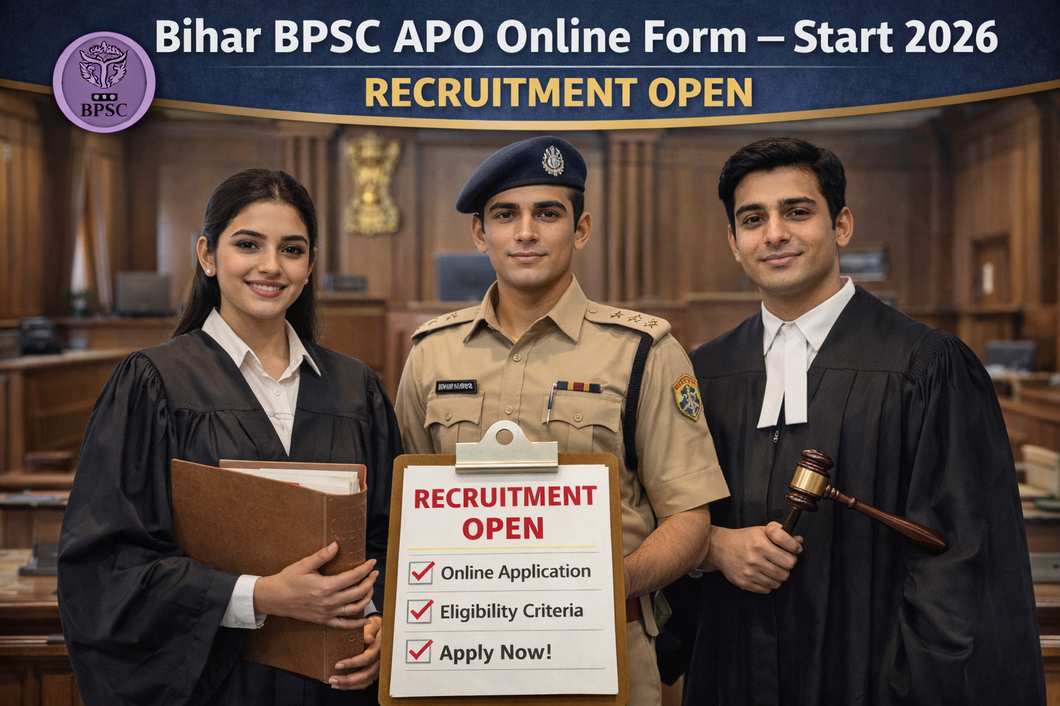 Bihar BPSC APO Online Form – Start 2026 Recruitment Open