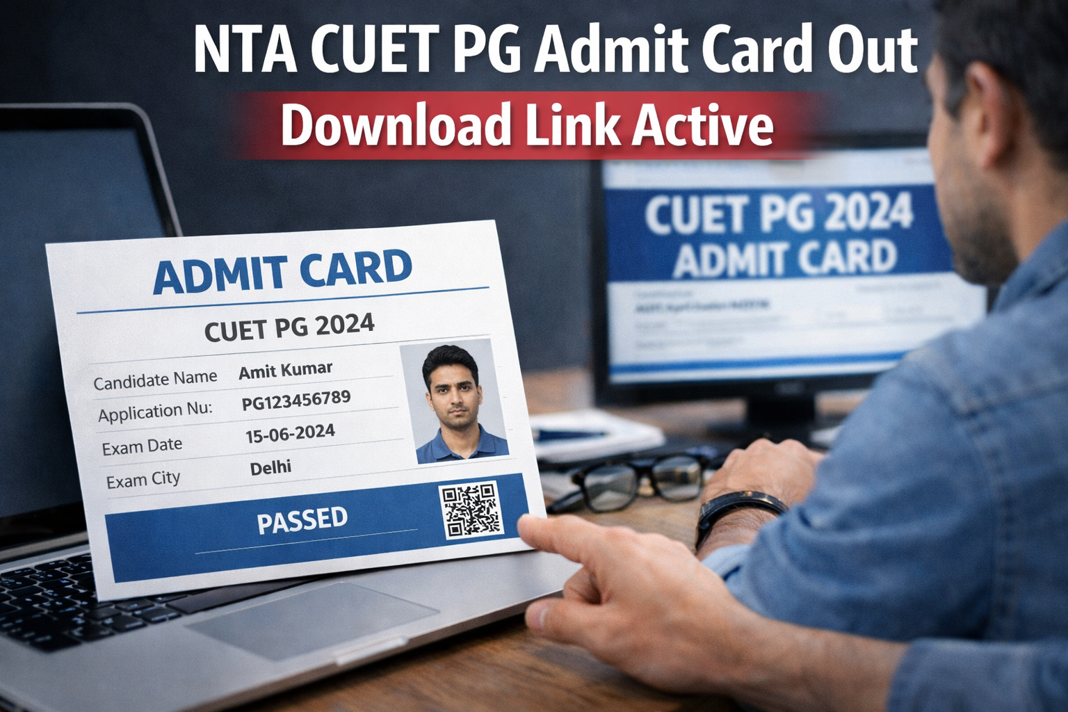 NTA CUET PG Admit Card Out | Download Link Active