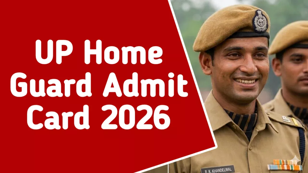 UP Home Guard Exam City Details 2026 Out