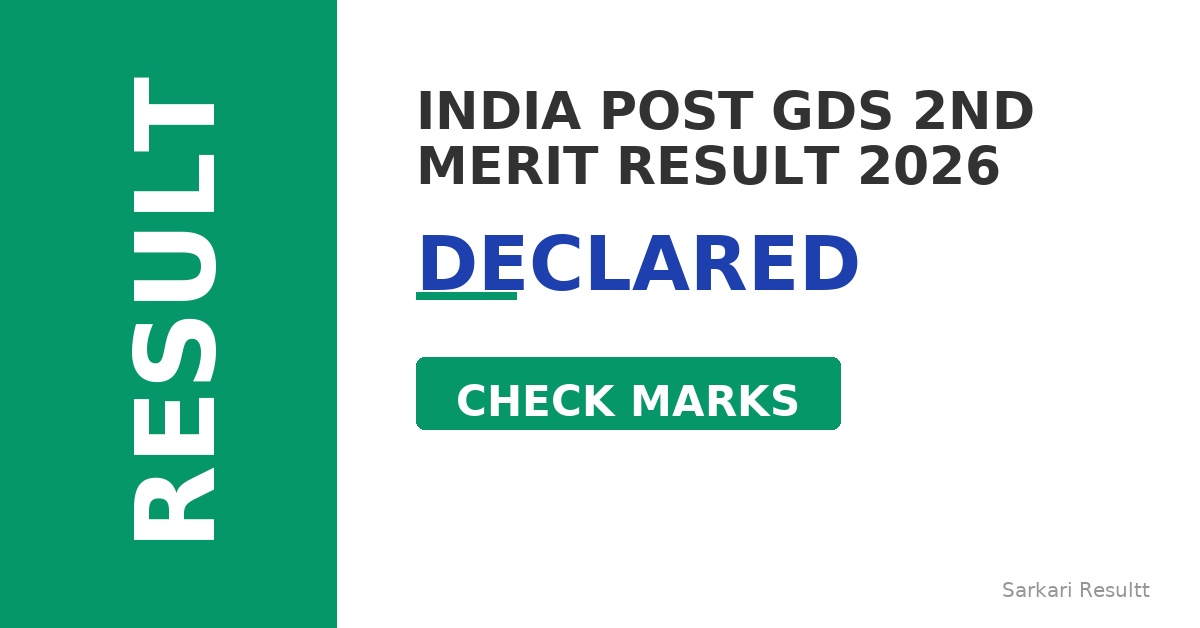 India Post GDS 2nd Merit List 2026 Out – Download PDF, Check Selected Candidates & Cutoff